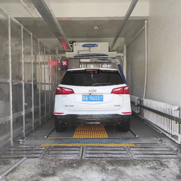 Risense Touch Free Touchless Contactless Brushless Laser 360 Car Wash Machine Price with air Dryer