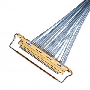China IDC Connector Extra Fine Coaxial Micro Coax Cables KEL SSL20-40SB TO SSL20-40SB on sale