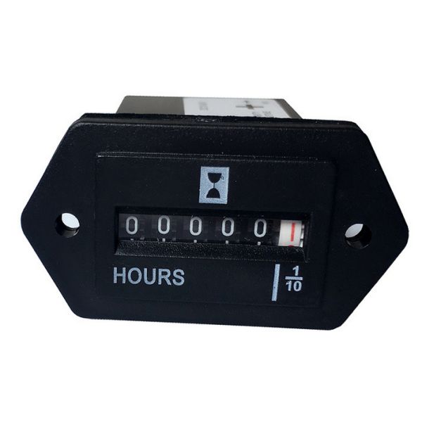HM-1 220VAC 59HZ Mechanical Meter Counter Timer Relay