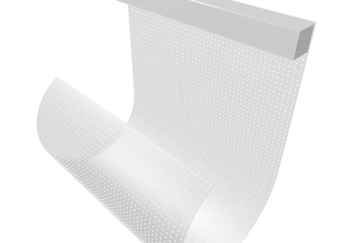 Flexible Ultra Transparent Film P10 Led Screen Indoor Full Color High Transparency Glass Video Display