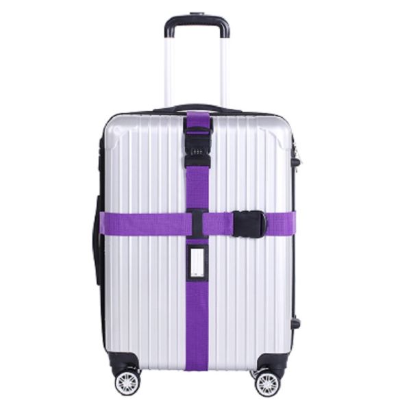 50mm Width Nylon Heavy Duty Luggage Straps with Adjustable Buckle for Secure Travel
