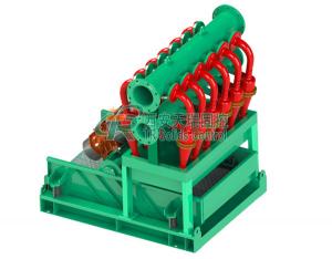 China Oil and Gas Drilling Fluids Mud Desander Desilter , Compact Design Polyurethane Hydrocyclone on sale