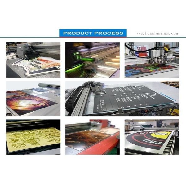 4ft Signage Aluminum Composite Panel Fireproof Aluminum Sandwich Board
