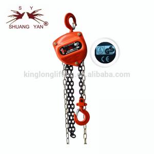 Buy cheap Elephant Manual Chain Block 0.75-30T Capacity For Building Construction product