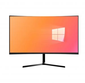 Buy cheap QHD 24 Inch Curved Gaming Monitor 1800R 180Hz With Free Sync HDR Speaker USB 3.0 product