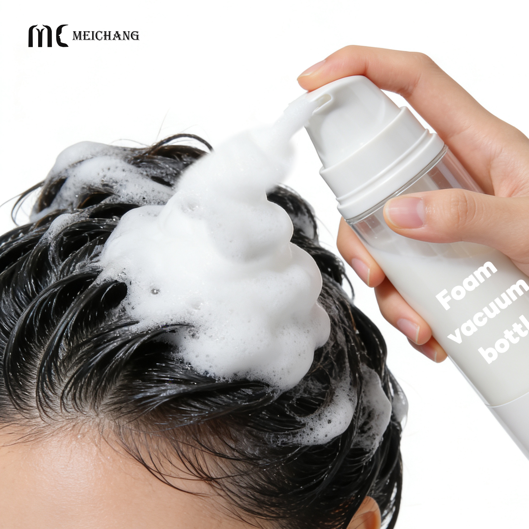 50ml/80ml/100ml Press & Foam Airless Bottle, Vacuum-Preserved Instant Lather(MC-248)