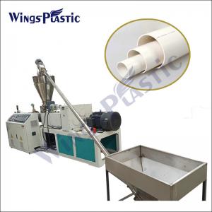 Buy cheap Plastic PVC Rigid Pipe Manufacturing Machine Price pvc pipe making machine product