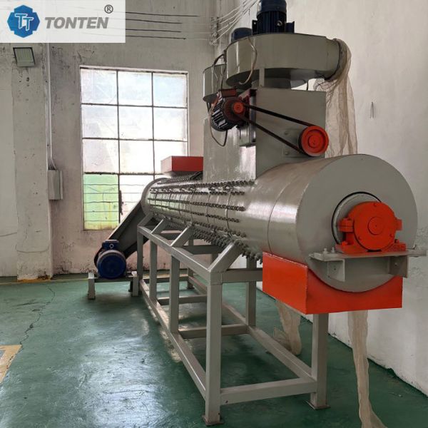 High-Efficiency Automatic Label Remover Machine 95% Removal Rate For Bottles