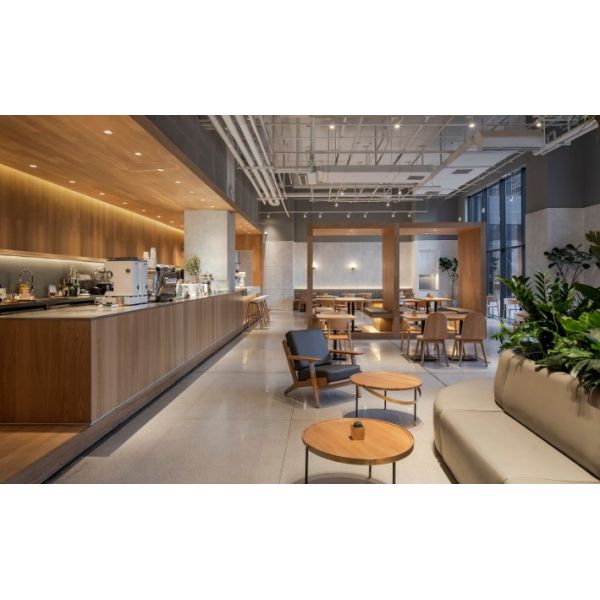 New Arrival Commercial Restaurant Sofa Fabric Leather Wooden Booth for Coffee Shop