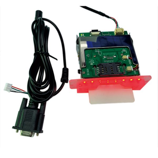 USB Powered Hybrid Card Reader Manual Insertion ABS Plastic Plug And Play