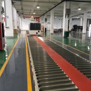 China PLC Controlled Manual Assembly Line For Split Floor Standing Duct Type Air Conditioners on sale