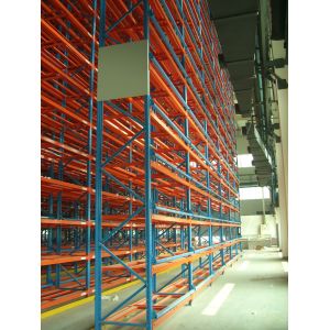 Narrow Aisle Pallet Racking Vna Racking System Customized Loading Capacity