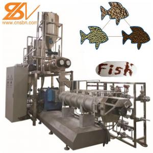 Buy cheap 2-3t/H Pellet Sinking Fish Feed Extruder Machinery Plant 2000-20000 kg Weight product