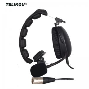 Buy cheap Single Ear Headphone Transmit Equipment HD-101/4 Headset Microphone product