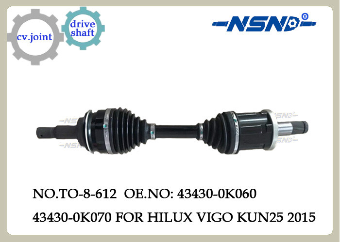 Auto Parts Cv.Axle Drive Shaft For Toyota  Hilux Vigo Kun25 2015 Fortuner 43430-0k070