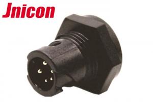 Buy cheap Black Waterproof Micro Circular Connectors Bayonet Pin Socket For LED Lighting product