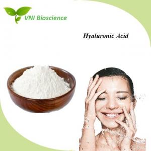 China Anti Aging Cosmetic Plant Extracts White Powder Hyaluronic Acid on sale