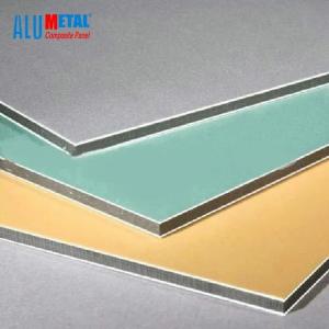 China Brushed PVDF Aluminium Composite Panel 4mm 0.3mm Aluminum Wall Panels on sale