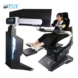 1100W VR Flight Simulators 3 Axis Dynamic Platform 360 Rotate Chair With
