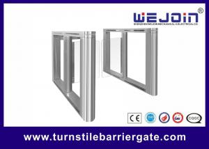 Buy cheap Bi - Direction Entrance Swing Barrier Gate Full Automatic Glass Door For Office product