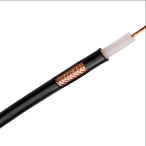 China Customized 0.81mm RG58U Coaxial TV Cable For Antenna System on sale