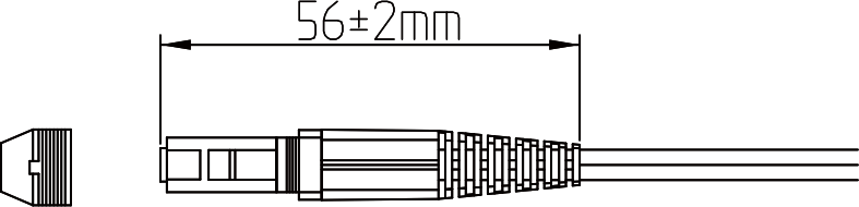Fiber Fast Connector with MU MTRJ E2000 MPO Interfaces and Pre-polished Ferrule for Field Assembly