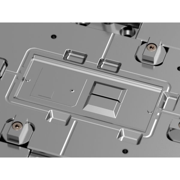 OEM / ODM ： Hot Runner Injection Molding & Intelligent doorbell bottom shell (1*2) No.23681