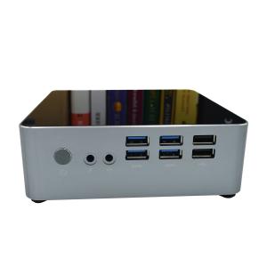China Metal Chassis Intel Core I3 Mini Pc  Intel® Kabylake-U,1xHDMI, 1xVGA,1xDP Support 4K on sale