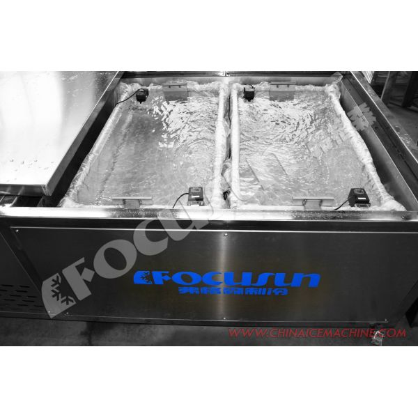 Transparent Block Ice Maker with Condenser Core Components Ice Sculpture Machine