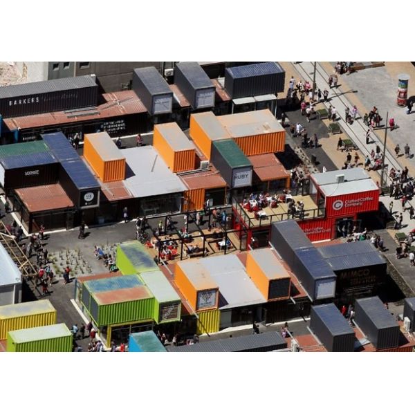 75mm Roof Metal Column 3mm Modular Prefabricated Shipping Containers