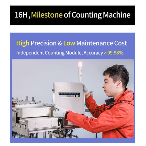 AC110/220/380V 50/60Hz Automatic Tablet Counting Machine For Pharmaceutical