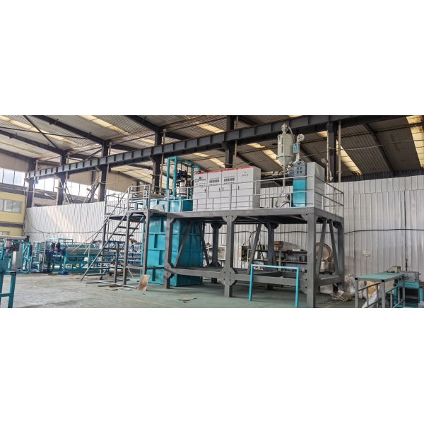 8000mm 2000mm 2500mm Water Drainage Plastic 3D Geo Composite Extrusion Production Line