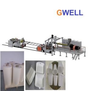 Buy cheap PLA Plastic Sheet Extrusion Machine PLA Blister Sheet production line Twin Screw Extruder product