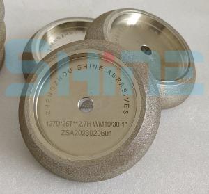 Buy cheap WM 10 / 30 CBN Sharpener Grinding Wheel Electroplated 600# For Band Saw product