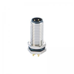 Buy cheap Miniature Circular M8 Panel Mount Connector M8 3 Pin Female Connector product