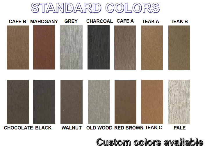Weatherproof Modern Exterior WPC Wall Panel Interlocking WPC Outdoor Panel