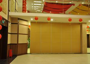 Buy cheap MDF Interior Suspended Sliding Partition Commercial Toilet Partitions 65MM Panel product