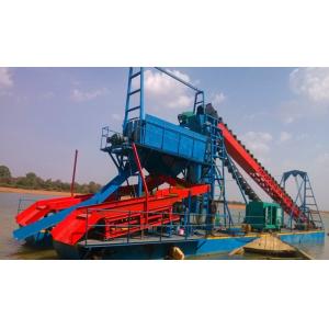 15.2m/Min Bucket Chain Dredger river gold dredging sand mining machine