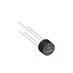 Buy cheap WOM Circular Silicon Round Bridge Rectifier Diode 1A 400v W10 W04 W02 W005 product