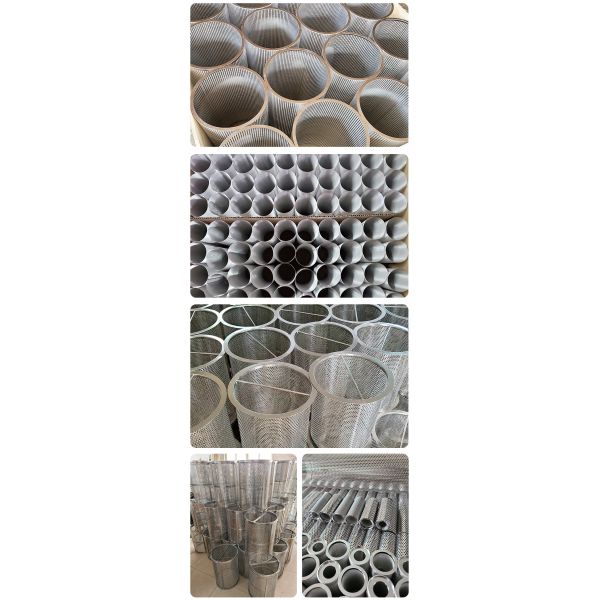 Stainless Steel Mesh Pipe Filter Strainer Cylinder Wedge Filter Screen