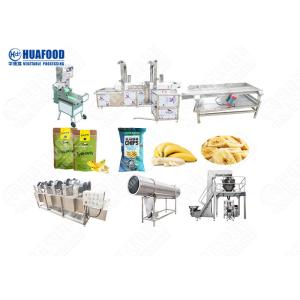 Automatic Stand Up Banana Chips Making Machine For Plantain Banana Chips