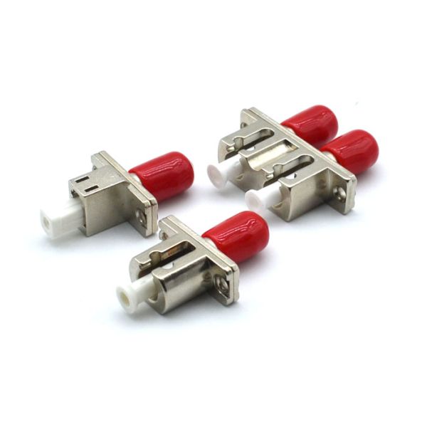 Flange Fixed Fiber Optic Attenuator LC-ST SM MM SX DX 0-30dB IEC Standard