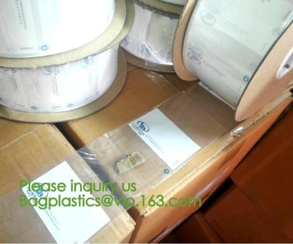 Auto plastic packaging bags heat sealing machine,clear pre-opened bags on roll/plastic auto bags/china bagplastics packa
