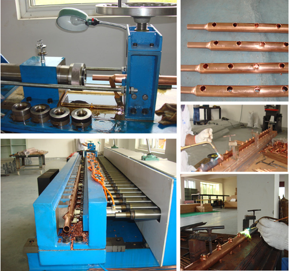 Heat Pipe manifold Solar Collector