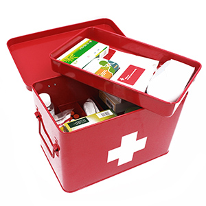 Metal First Aid Storage Box First Aid Kit medicine storage storage box Medicine Tin, Metal Medicine Storage Box