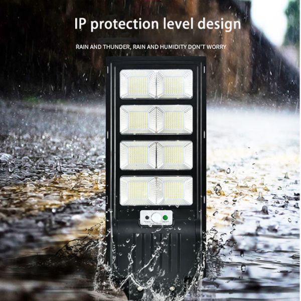 Waterproof Motion Sensor Integrated Solar Street Light With Solar Panel