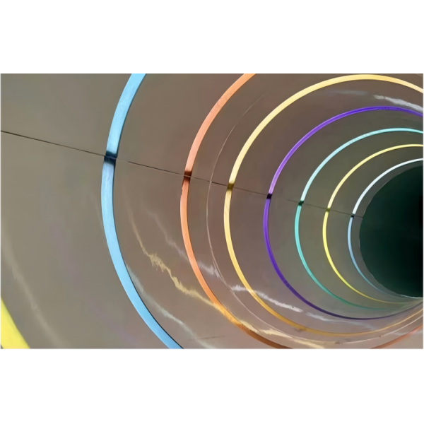 Waterproof LED Light Shadow Tunnel Water Slide for Aqua Park