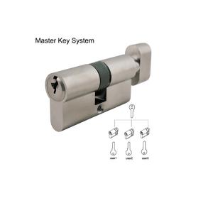 Buy cheap Double Profile Commercial Door Lock Cylinder With Thumb Turn 60 - 120mm Size product