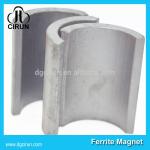 Arc Segments Permanent Ferrite Magnets 52.12X50.18X7.27mm For Industrial Motors