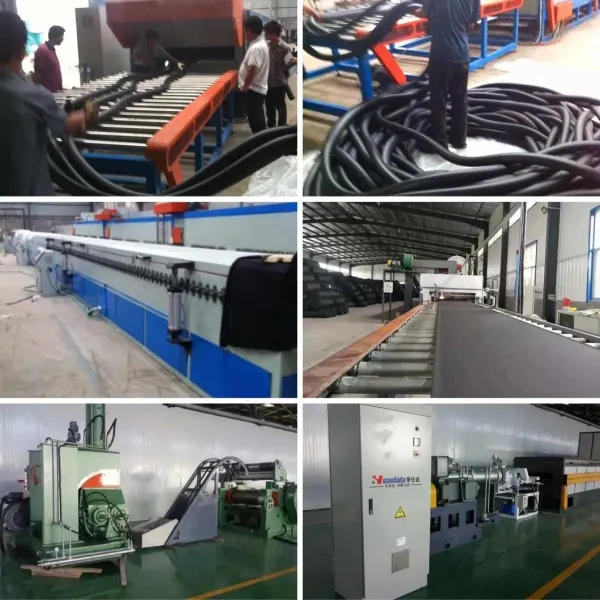 Rubber Foam Sponge Tube Production Line / Air Conditioning Insulation Sheet Production Line / Rubber Insulation Pipe Production Line